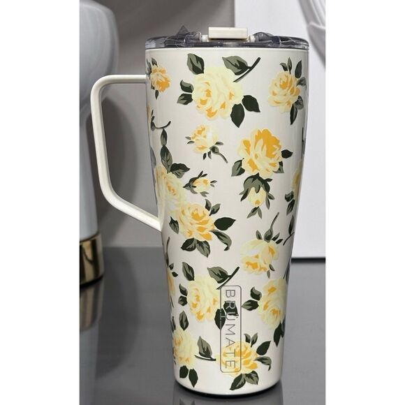 BruMate Toddy XL 32oz, COTTAGE ROSE - Picture 2 of 4